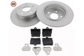 Bremsensatz Scheibenbremse MAPCO 47806HPS HPS für MERCEDES 124 Model S124 KLASSE