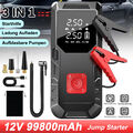 AUTOPUMPE AUTO KFZ STARTHILFE JUMP STARTER 12V LADEGERÄT BOOSTER POWERBANK PKW