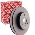 2X FEBI BREMSSCHEIBEN Ø280mm VORNE PASSEND FÜR SMART CABRIO CITY-COUPE
