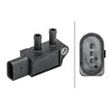 1x Sensor, Abgasdruck HELLA 6PP 009 409-161 passend für AUDI SEAT SKODA VW