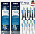 DE 16/8er Pack Philips Sonicare C3 Premium Plaque Bürstenköpfe für W2 C1 HX9048