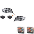 Scheinwerfer + Osram Night Breaker Laser passend für Audi A6 4B 08/01-01/05 L R