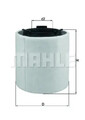 Luftfilter Filtereinsatz LX 2831 MAHLE für AUDI SEAT SKODA VW