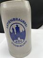 Bierkrug Aktien Brauerei  Vilsbiburg Maßkrug 1L Steinzeug  R/L1a