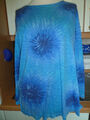Hübsches Langarm-Shirt/Tunika von KOHLHAAS, Gr. 44, Blautöne