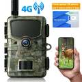 4G Überwachungskamera Jagdkamera 1080P 24MP Wildkamera mit SIM Karte Nachtsicht