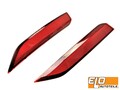 2x RÜCKSTRAHLER REFLEKTOR LEUCHTE ROT SET HINTEN FÜR VW POLO ORIGINAL ELO