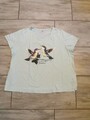 Bpc Selection Shirt T-shirt Gr. 56/58 mint Vögelprint