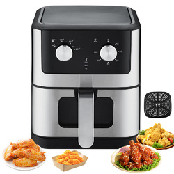 6L Heißluftfritteuse XL Air Fryer Fritteuse Fritteusen Heißluft Ofen Friteuse DE