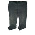 AUBI Herren Jeans Hose perfect Fit Cord Wolle Chino Gr 30 W46 L32 grau Übergröße