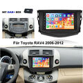 1+32G Für Toyota RAV4 2006-2012 Android 13 Autoradio Mit GPS Navi WIFI RDS +DAB