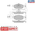 BREMSBELAGSATZ, SCHEIBENBREMSE FÜR FORD CIFAM 822-146-0
