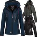 Geographical Norway Damen Frühlings Softshell jacke Windbreaker Übergang Regen