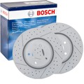 2X BOSCH BREMSSCHEIBEN Ø338mm VORNE PASSEND FÜR BMW 1 3