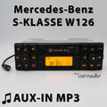 Mercedes W126 Radio Audio 10 BE3200 AUX-IN MP3 Becker Kassettenradio S-Klasse