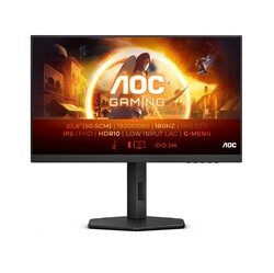AOC Gaming 24G4X 24 Zoll FHD Monitor, 180 Hz, 1 ms, FreeSync Prem., G-Sync comp.