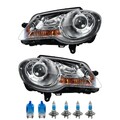 Scheinwerfer Set inkl. Premium Lampen für VW Touran 1T1 1T2 mit LWR Motor