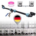 IBC Adapter Verbindungsset 3/4" Auslaufhahn Für 2 Container Regenwassertank