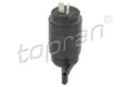 Scheibenwaschpumpe Monopumpe 103 630 TOPRAN für OPEL AUDI FORD VW PEUGEOT FIAT