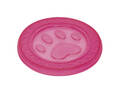 Nobby TPR Fly-Disc "Paw" pink 22cm