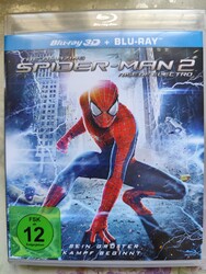 The Amazing Spider-Man 2 Rise of Electro -Andrew Garfield- Blu-Ray 3D + Blu-Ray