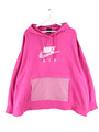 Nike Damen Air Embroidered Logo Hoodie Pink 3XL