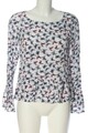 SIENNA Langarm-Bluse Damen Bluse Gr. DE 36 blau-weiß Casual-Look