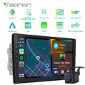 10,1Zoll Doppel DIN Android 13 8Kern 6+64 Autoradio GPS Navi WiFi 4G LTE CarPlay