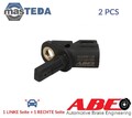 CCZ1287ABE ABS SENSOR DREHZAHLFÜHLER ABE 2PCS FÜR FORD MONDEO IV,FOCUS II