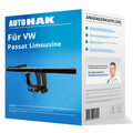 Auto Hak Anhängerkupplung abnehmbar für VW Passat Limousine B6 Typ 3C2 AHK