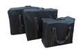 Schwarz Stofftasche, Aufbawahrungs Tasche, Transporttasche, Allzwecktasche
