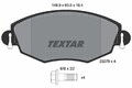 TEXTAR 2327904 Bremsbeläge Satz Vorne für FORD MONDEO III Kombi (BWY)