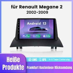 Für Renault Megane 2 2002-2009 Android 13 Autoradio GPS Nav WIFI BT Carplay 64G
