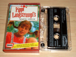 Hörspielkassette MC - Pippi Langstrumpf's Neueste Streiche 1