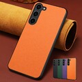 Für Samsung Galaxy S25 Edge S24 FE S23 S22 A16 A36 A56 A55 PU Leder Hülle Case