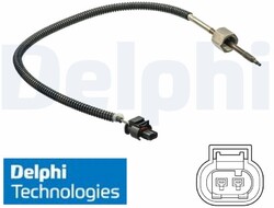 Delphi TS30228 Sensor für Abgastemperatur Sensor Abgastemperatur 
