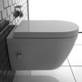 Alpenberger Spülrandlose Toilette mit Bidet Taharet Wand WC + Armatur Made in EU