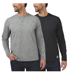 Rugged Elements Herren Rundhals T-Shirt 2er Pack in 3 Farben und in 4 Größen Neu