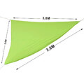 Sonnensegel Sonnenschutz Schattensegel Schattenspender UV-Schutz UV50+PA 3,6 M