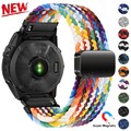 Quick Fit Armband Für Garmin Fenix E 8 7 7X 6X 6 Pro 5X 5 Plus Epix 2 Nylon Band