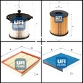 Ufi Filterset, Inspektionspaket für Ford TRANSIT CUSTOM V362 Kasten TRANSIT