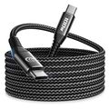 USB C Kabel 3M 100W PD 5A Schnellladekabel USB C auf USB C Kabel Lang Nylon