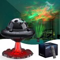 Sternenhimmel Projektor Galaxy UFO Lampe Starry Nebula Stern mit Fernbedienung
