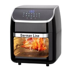 Heißluftfritteuse 12L Mini Backofen German Line Power Air Fryer Over