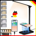 Schreibtischlampe Nachttischlampe Tischlampe LED Touch Dimmbar mit Ladefunktion