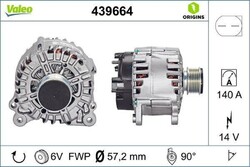 VALEO Generator Neu - ORIGINS 439664