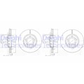 2X DELPHI BREMSSCHEIBEN 276mm BELÜFTET VORNE PASSEND FÜR AUDI 100 200 QUATTRO |