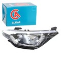 ALKAR H4 PY21W W5W SCHEINWERFER GEHÄUSE MIT SCHWARZEM INNENTEIL LINKS PASSEND
