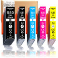 5er Druckerpatronen Multipack PGI580 CLI581 XXL für Canon Pixma TS6351