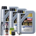 Motoröl 5W30 LIQUI MOLY 3L+MANN Ölfilter+Spülung+Cera Tec+Ölablassschraube
